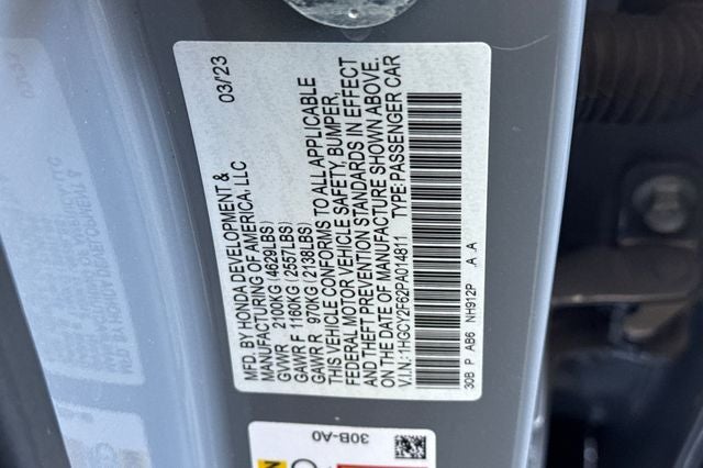 2023 Honda Accord Hybrid EX-L