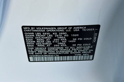2024 Volkswagen Atlas 2.0T SE w/Technology