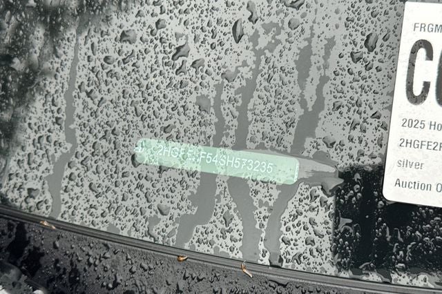 2025 Honda Civic Sport