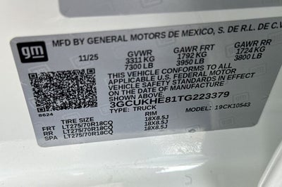 2026 Chevrolet Silverado 1500 ZR2
