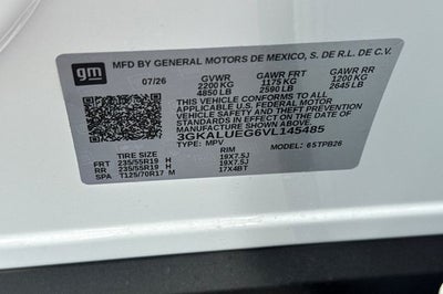 2027 GMC Terrain Elevation