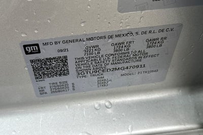 2021 GMC Sierra 1500 Elevation