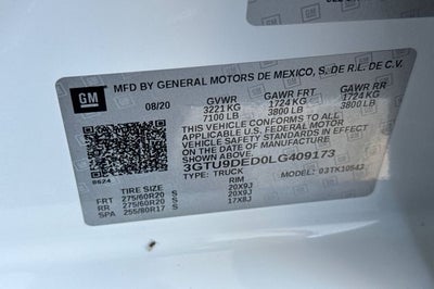 2020 GMC Sierra 1500 SLT