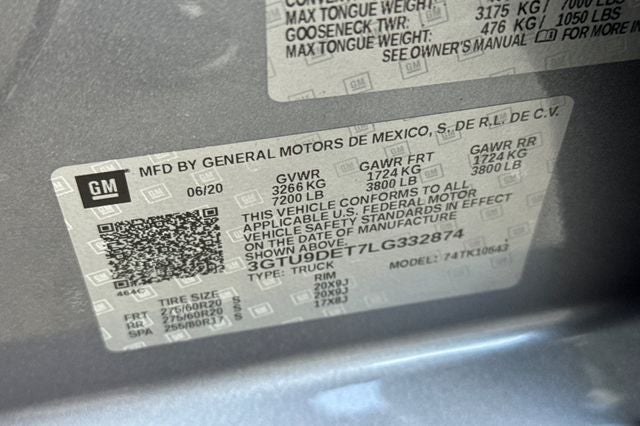 2020 GMC Sierra 1500 SLT