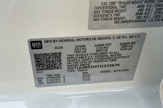 2026 GMC Sierra 1500 SLE