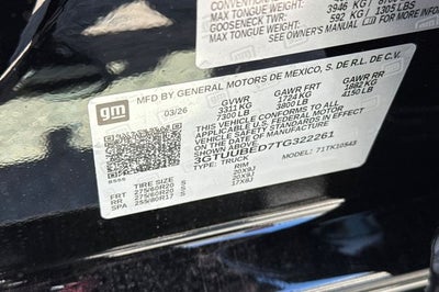 2026 GMC Sierra 1500 SLE