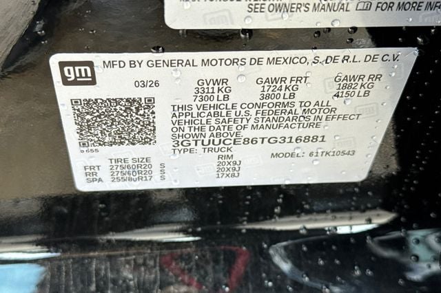 2026 GMC Sierra 1500 Elevation