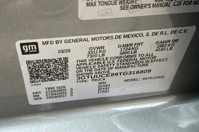 2026 GMC Sierra 1500 Elevation