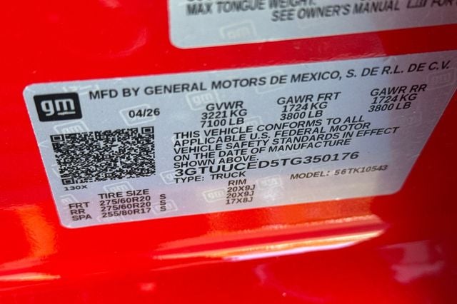 2026 GMC Sierra 1500 Elevation