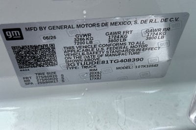 2026 GMC Sierra 1500 SLT
