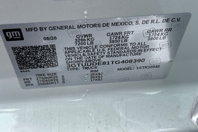 2026 GMC Sierra 1500 SLT