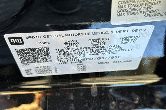 2026 GMC Sierra 1500 SLT