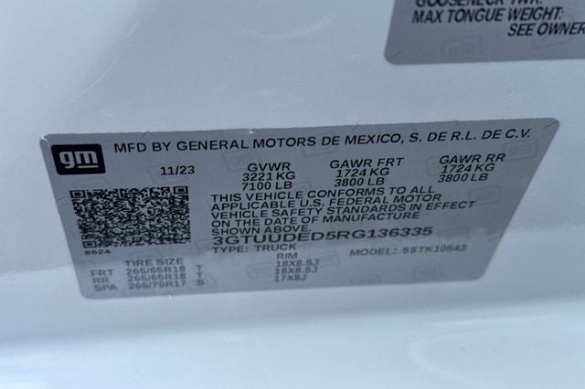 2024 GMC Sierra 1500 SLT