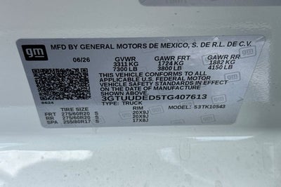 2026 GMC Sierra 1500 SLT