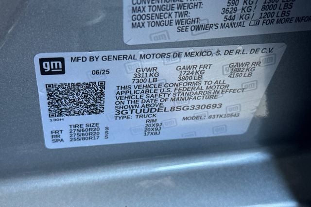 2025 GMC Sierra 1500 SLT