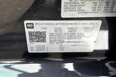 2022 GMC Sierra 1500 SLT