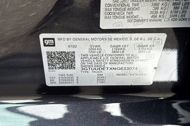 2022 GMC Sierra 1500 SLT