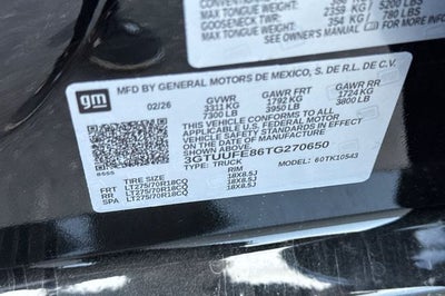 2026 GMC Sierra 1500 AT4X