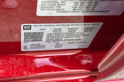 2026 GMC Sierra 1500 AT4X