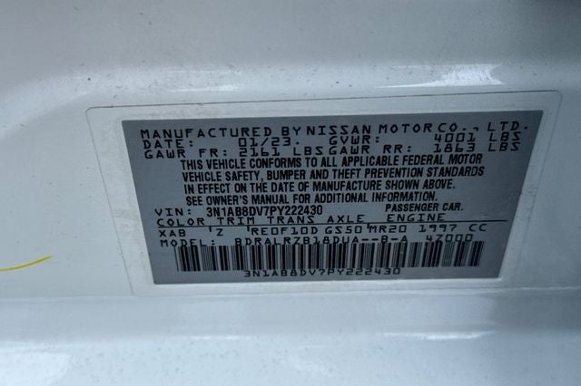 2023 Nissan Sentra SR