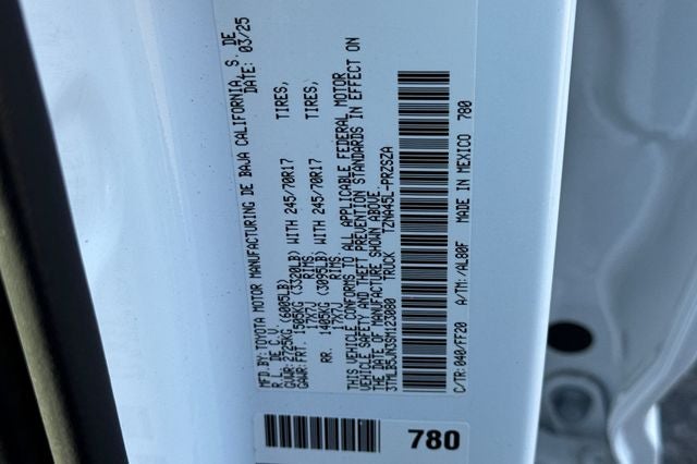 2025 Toyota Tacoma SR5