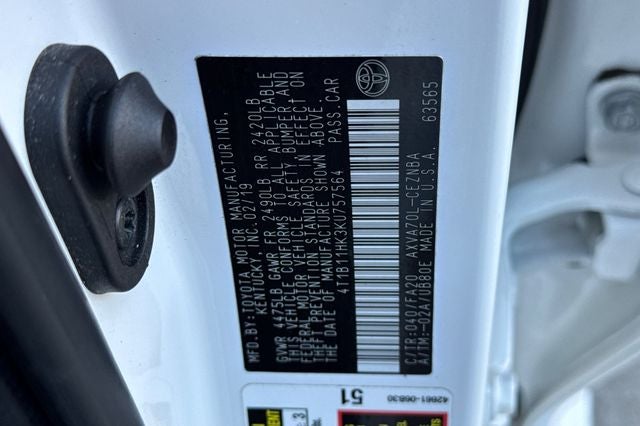2019 Toyota Camry LE