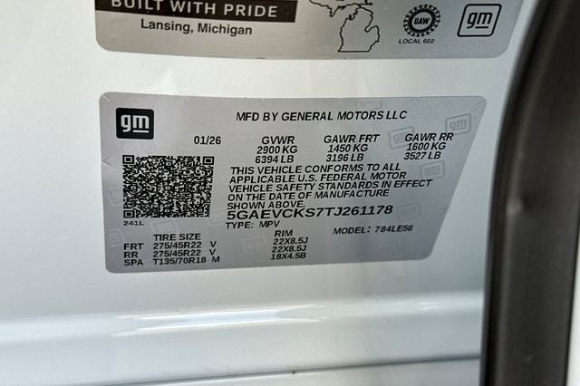 2026 Buick Enclave Avenir