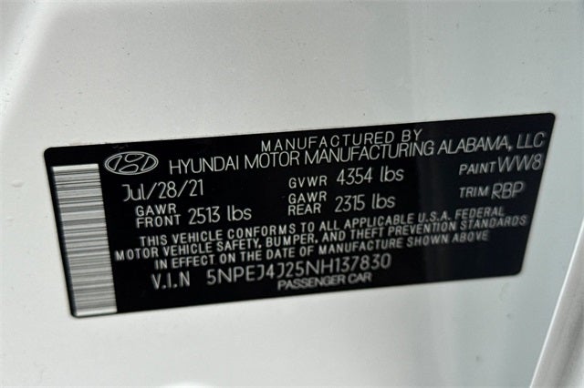 2022 Hyundai Sonata SEL Plus