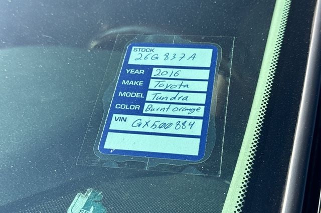 2016 Toyota Tundra 1794 CrewMax