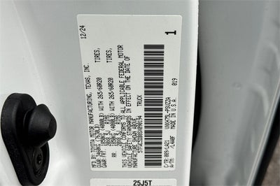 2025 Toyota Tundra Hybrid Platinum