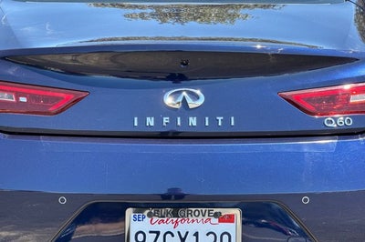 2022 INFINITI Q60 LUXE