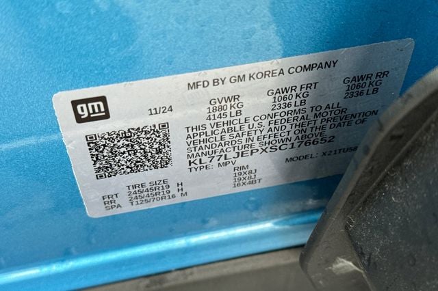 2025 Chevrolet Trax 2RS