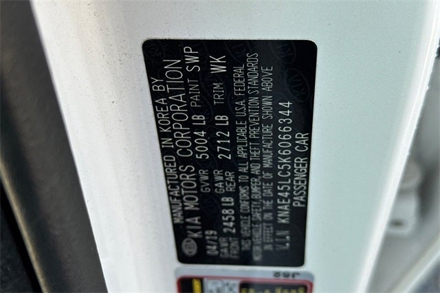 2019 Kia Stinger GT1