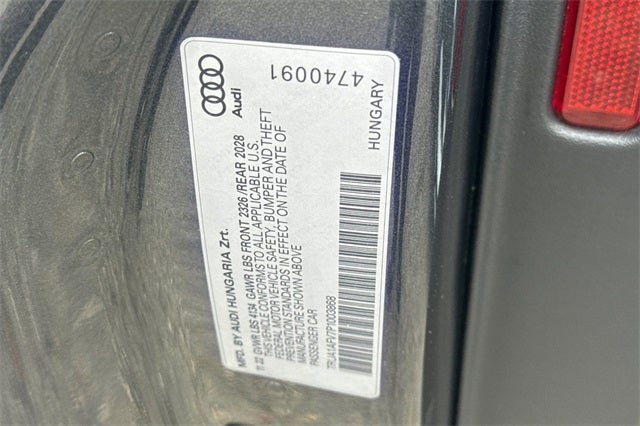 2023 Audi TTS 2.0T quattro