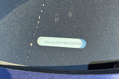 2022 Audi A3 40 Premium Plus FrontTrak