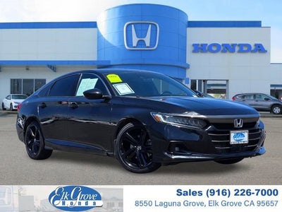 2022 Honda Accord Sedan Sport