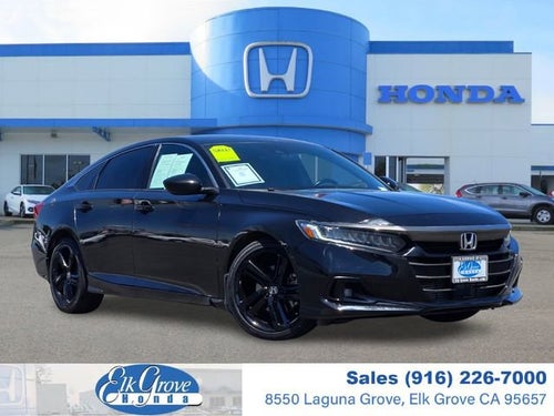 2022 Honda Accord Sedan Sport