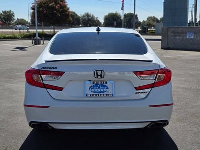 2022 Honda Accord Sedan Sport