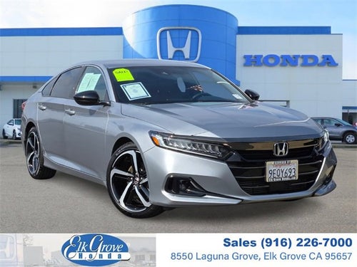 2022 Honda Accord Sedan Sport