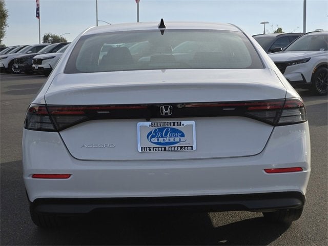 2025 Honda Accord Sedan SE