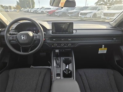2025 Honda Accord Sedan SE