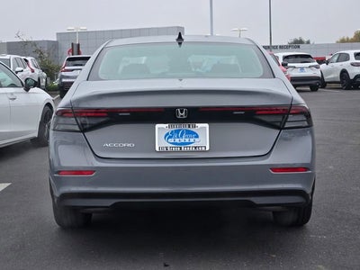 2025 Honda Accord Sedan SE