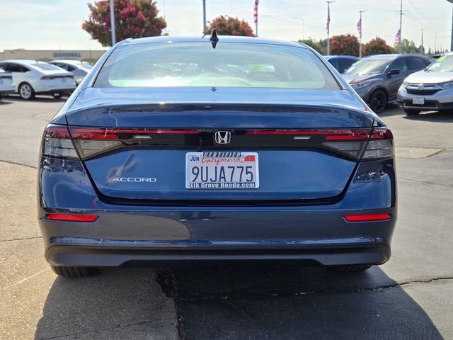 2025 Honda Accord Sedan SE