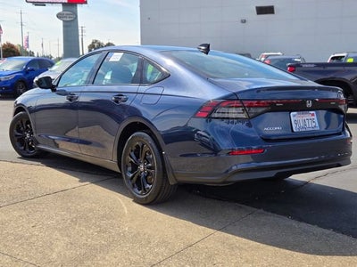 2025 Honda Accord Sedan SE