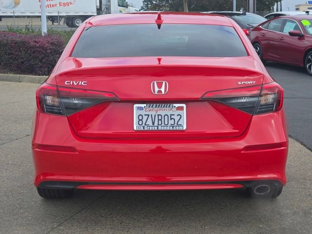2022 Honda Civic Sedan Sport