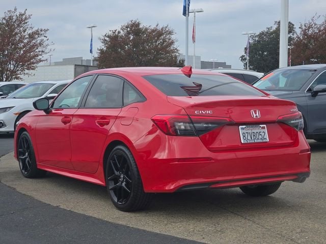 2022 Honda Civic Sedan Sport
