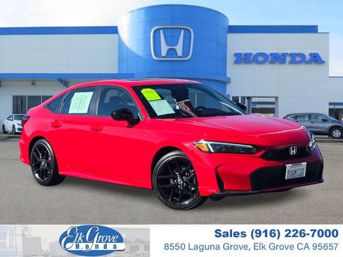 2025 Honda Civic Sedan Hybrid Sport