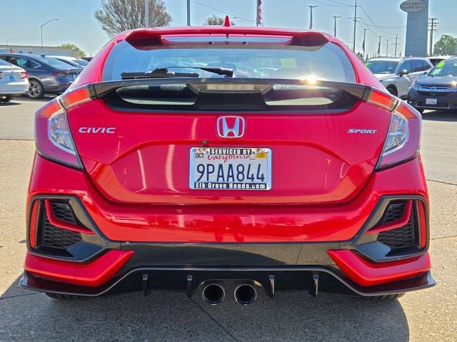 2021 Honda Civic Hatchback Sport