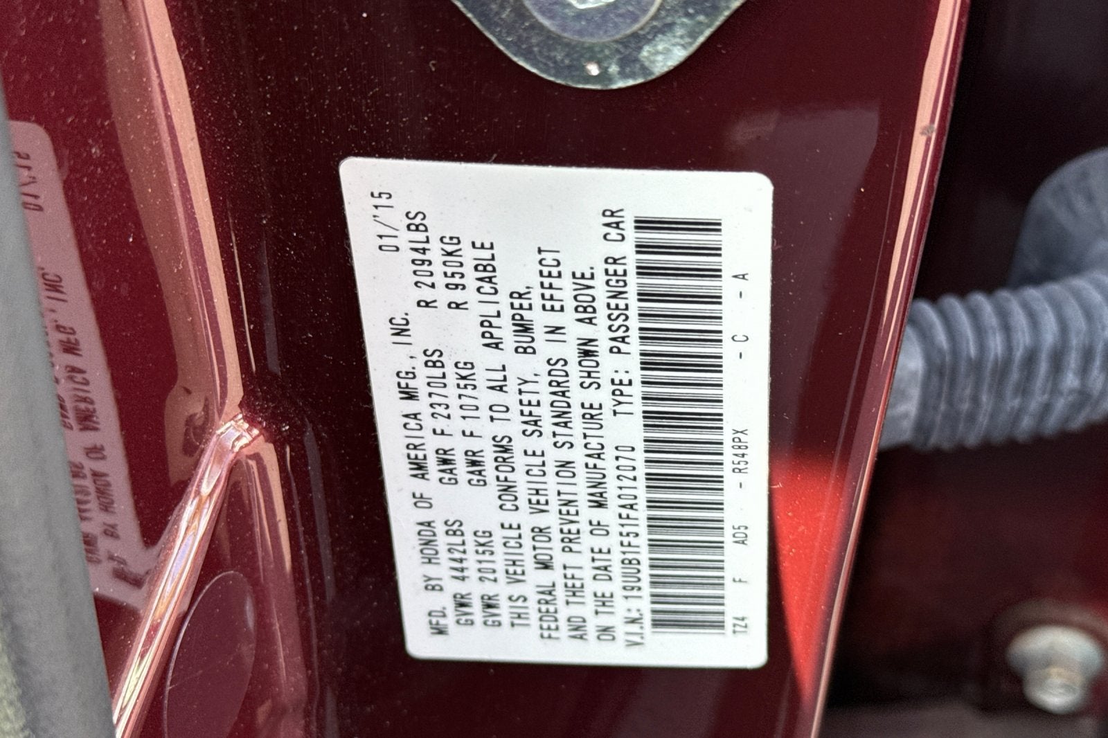 2015 Acura TLX Tech