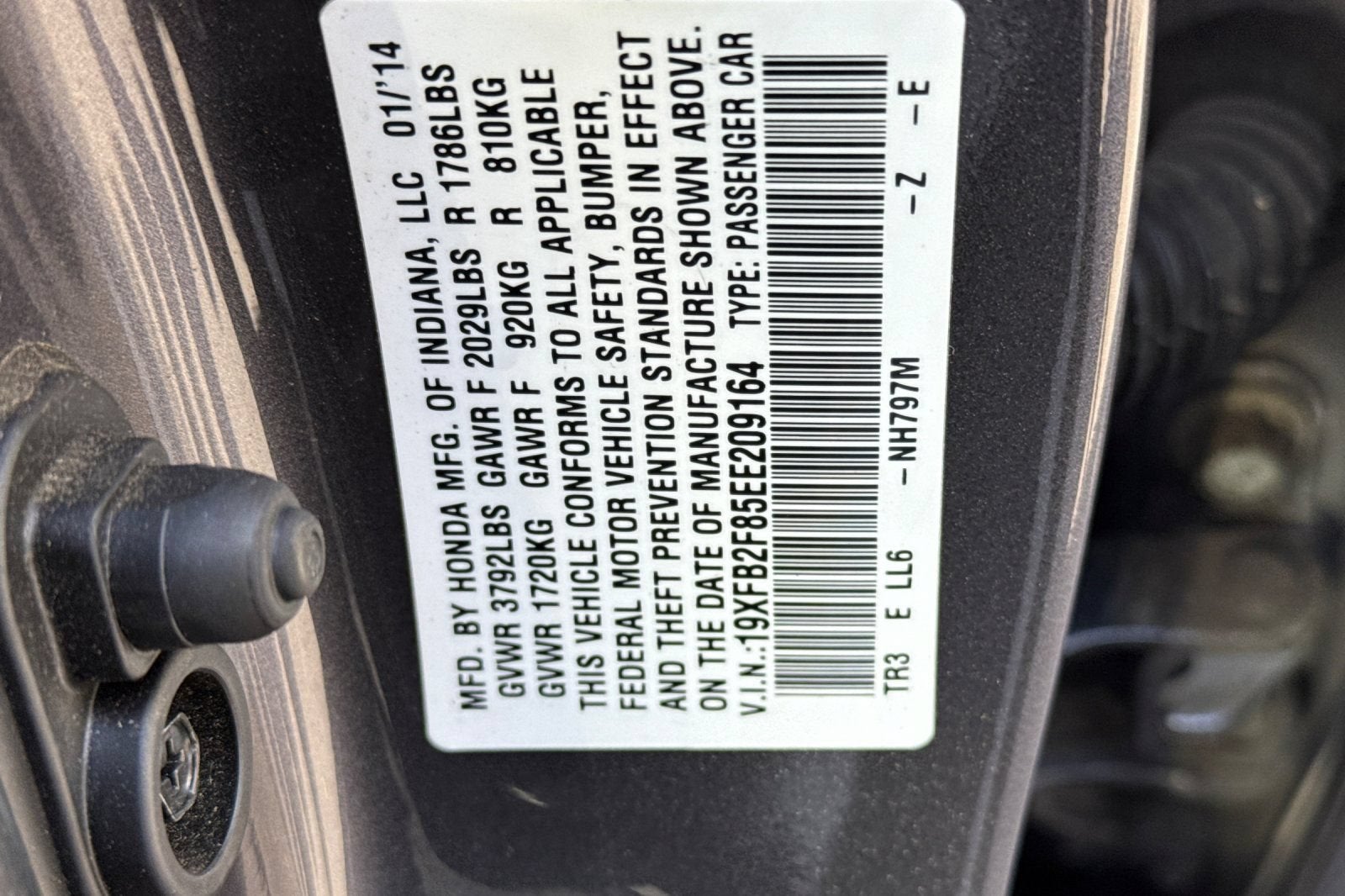 2014 Honda Civic Sedan EX